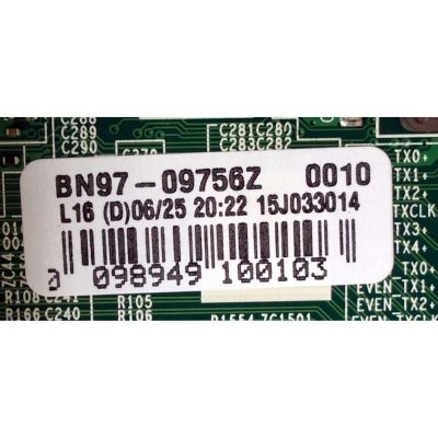 MAIN PARA TV SAMSUNG ORIGINAL / NUMERO DE PARTE BN94-09584A / BN41-02245A / BN97-09756Z / BN9409584A / PANEL CY-DF550CSLV4H / DISPLAY LSF550HJ07-A01 / BN96-37039A / MODELO UN55J620DAFXZA / UN55J620DAFXZA US02 - Imagen 3